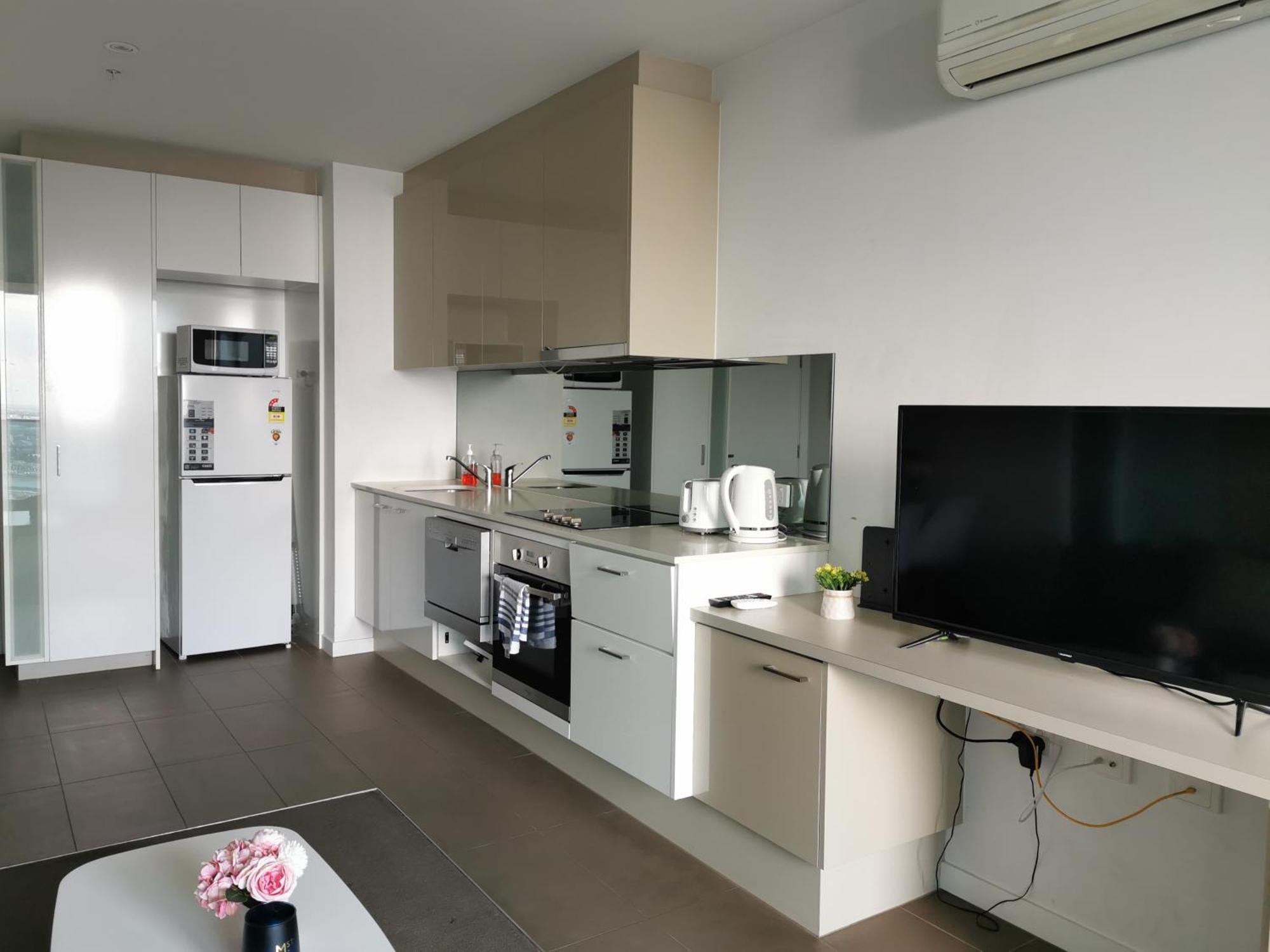 Hudson Sea View Apartments Southern Cross Station Cbd Melbourne Pokoj fotografie