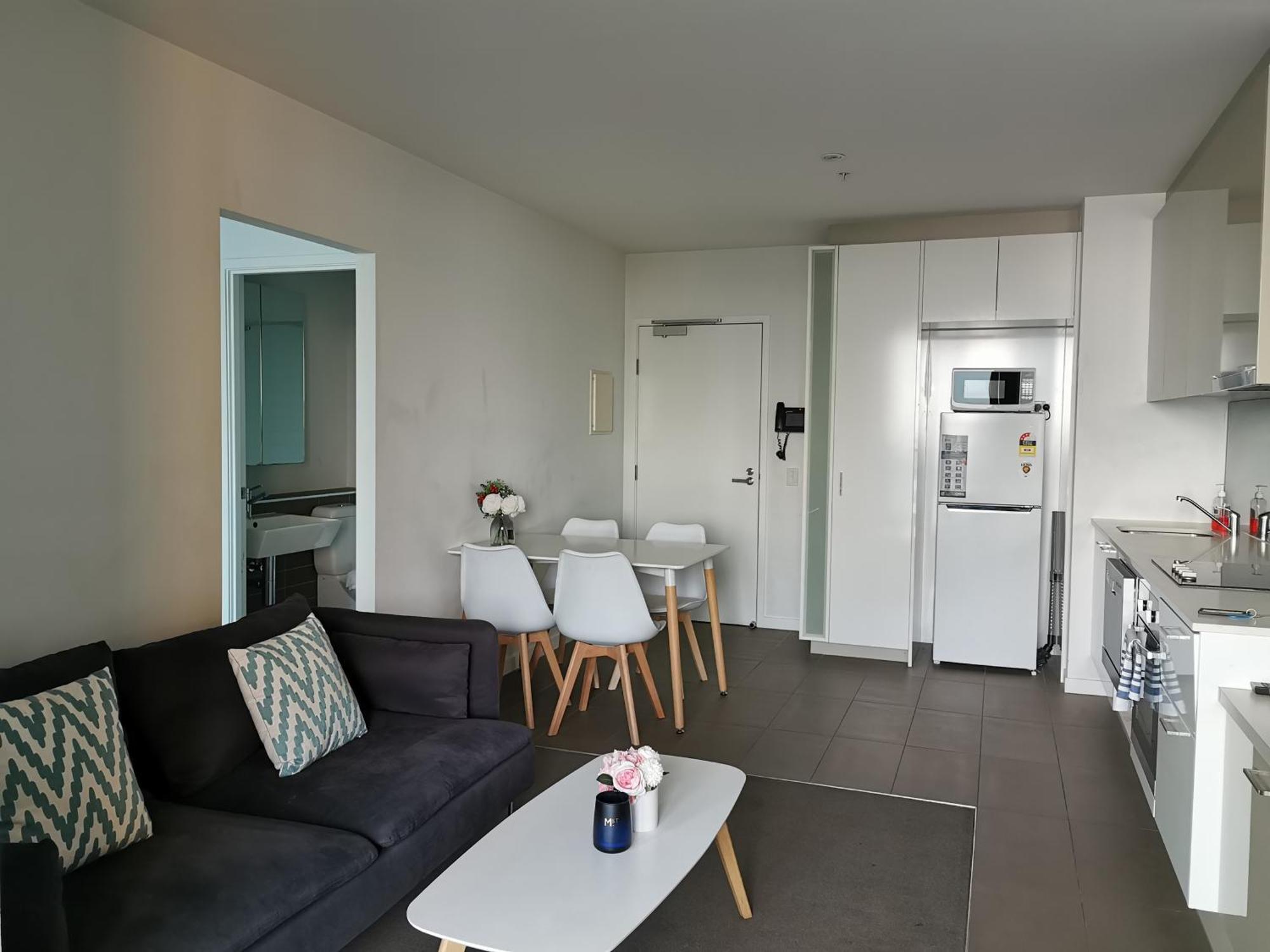 Hudson Sea View Apartments Southern Cross Station Cbd Melbourne Pokoj fotografie